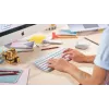 LOGITECH Minimalistlik juhtmevaba valgustusega klaviatuur - MX KEYS MINI - Kahvatuhall - Qwertz Deutsch