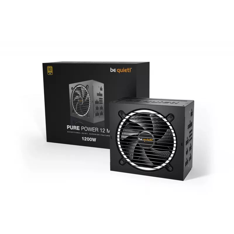 be quiet! PURE POWER 12 M | 1200W toiteplokk 20+4 pin ATX ATX Must