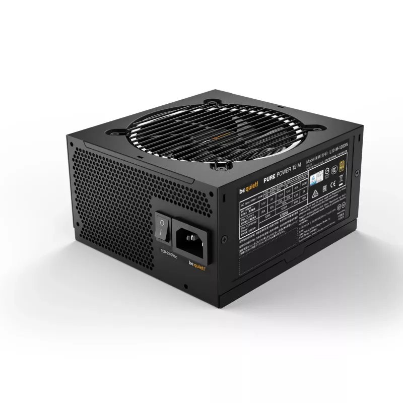 be quiet! PURE POWER 12 M | 1200W toiteplokk 20+4 pin ATX ATX Must