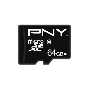 MicroSDXC-kaart PNY Performance Plus 64 GB klass 10 P-SDU64G10PPL-GE