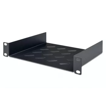 DIGITUS Riiul 1U 10 tolli 44x254x200mm RAL 7035 Must