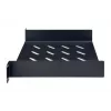 DIGITUS Riiul 1U 10 tolli 44x254x200mm RAL 7035 Must