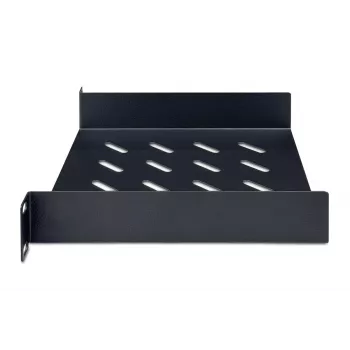DIGITUS Riiul 1U 10 tolli 44x254x200mm RAL 7035 Must