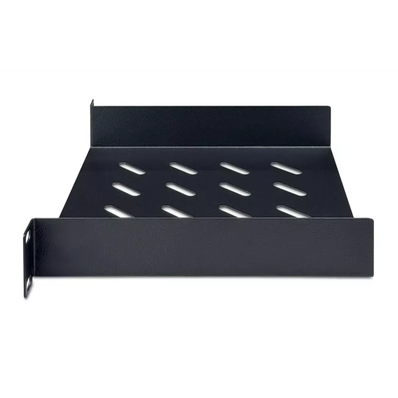 DIGITUS Riiul 1U 10 tolli 44x254x200mm RAL 7035 Must