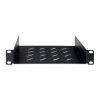 DIGITUS Riiul 1U 10 tolli 44x254x200mm RAL 7035 Must
