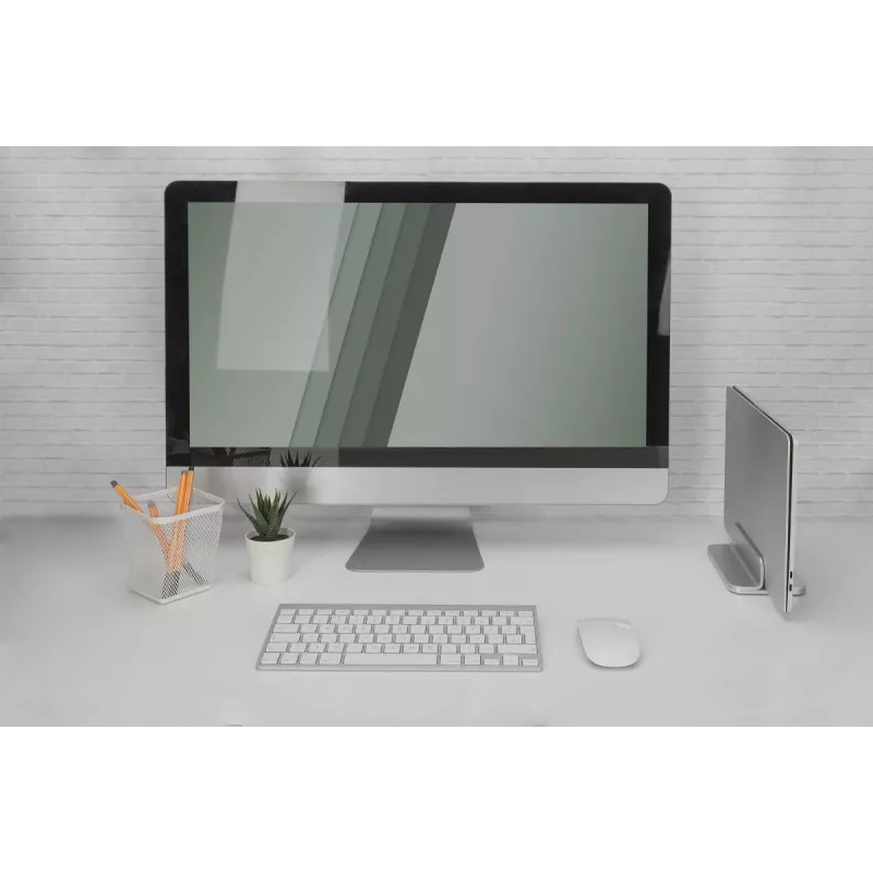 DIGITUS Vertikaalne sülearvuti alus, alumiinium hõbedane