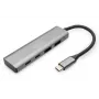 DIGITUS USB-C 4 pordiga jaotur 2x USB-A + 2x USB-C Gen2