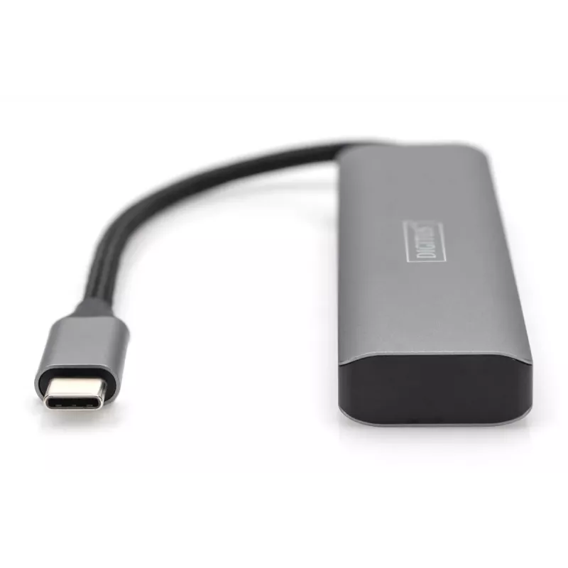 DIGITUS USB-C 4 pordiga jaotur 2x USB-A + 2x USB-C Gen2