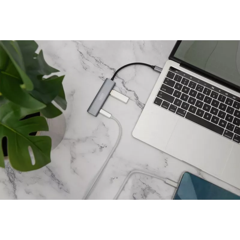 DIGITUS USB-C 4 pordiga jaotur 2x USB-A + 2x USB-C Gen2
