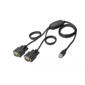DIGITUS USB 2.0 To 2x Rs232 kaabel 1,5 m