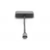 DIGITUS USB Type-CT 4K 2-in-1 DisplayPort + VGA graafikaadapter