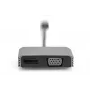 DIGITUS USB Type-CT 4K 2-in-1 DisplayPort + VGA graafikaadapter
