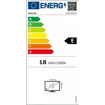 Philips 5000 seeria 24B1U5301H/00 arvutimonitor 60,5 cm (23,8 tolli) 1920 x 1080 pikslit Full HD LCD must