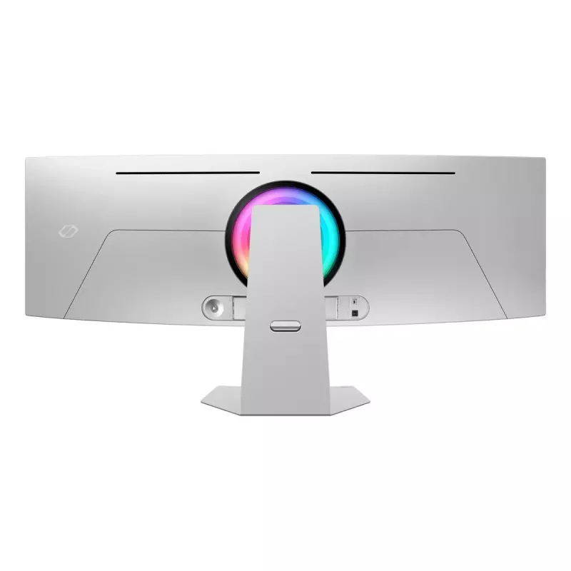 Samsung G95SC arvutimonitor 124,5 cm (49 tolli) 5120 x 1440 pikslit Dual QHD OLED hõbedane