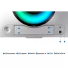 Samsung G95SC arvutimonitor 124,5 cm (49 tolli) 5120 x 1440 pikslit Dual QHD OLED hõbedane
