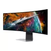 Samsung G95SC arvutimonitor 124,5 cm (49 tolli) 5120 x 1440 pikslit Dual QHD OLED hõbedane