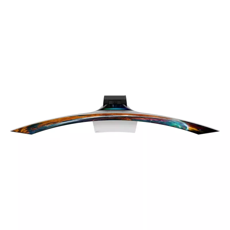 Samsung G95SC arvutimonitor 124,5 cm (49 tolli) 5120 x 1440 pikslit Dual QHD OLED hõbedane