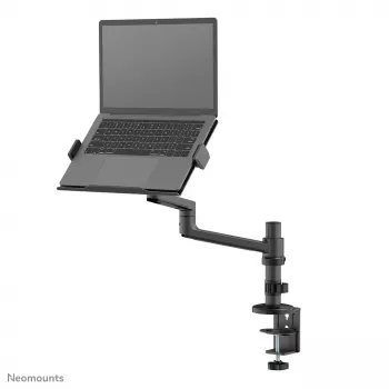 Neomounts DS20-425BL1 sülearvuti hoidikuga monitori käsi 11,6–17,3 tolli – ruumisäästlik