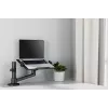 Neomounts DS20-425BL1 sülearvuti hoidikuga monitori käsi 11,6–17,3 tolli – ruumisäästlik