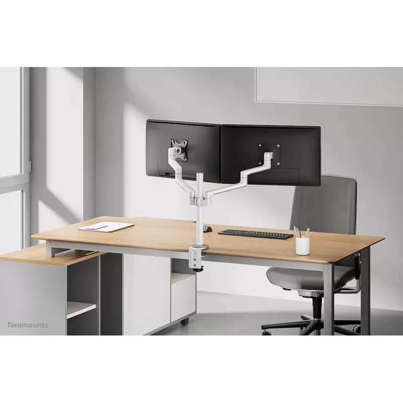 Neomounts DS60-425WH2 monitori käsi 17-27 tolli - ruumisäästlik