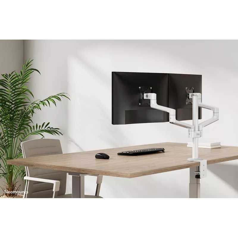 Neomounts DS60-425WH2 monitori käsi 17-27 tolli - ruumisäästlik