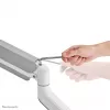 Neomounts DS70PLUS-450WH1 monitori käsi 17-49 tolli - gaasvedru - Topfix - 180°-stopp