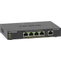 NETGEAR 5-pordine Gigabit Ethernet PoE+ Plus lüliti (GS305EP) hallatav L2/L3 Gigabit Ethernet (10/100/1000) Power over Ethernet (PoE) must
