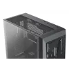 PC Midi Torni korpus XILENCE XG151 — must, toetab ATX/Micro-ATX/Mini-ITX, alumine toiteplokk, 2x 3,5 tolli + 4x 2,5 tolli pesa
