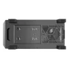 PC Midi Torni korpus XILENCE XG151 — must, toetab ATX/Micro-ATX/Mini-ITX, alumine toiteplokk, 2x 3,5 tolli + 4x 2,5 tolli pesa