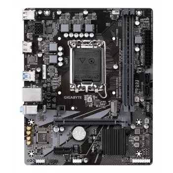 GIGABYTE H610M K DDR4 emaplaat – toetab Intel Core 14. põlvkonna protsessoreid, 3+1+1 faasiline hübriidtoitedisain, kuni 3200 MHz DDR4, 1x PCIe 3.0 M.2, GbE LAN, USB 3.2 Gen 1
