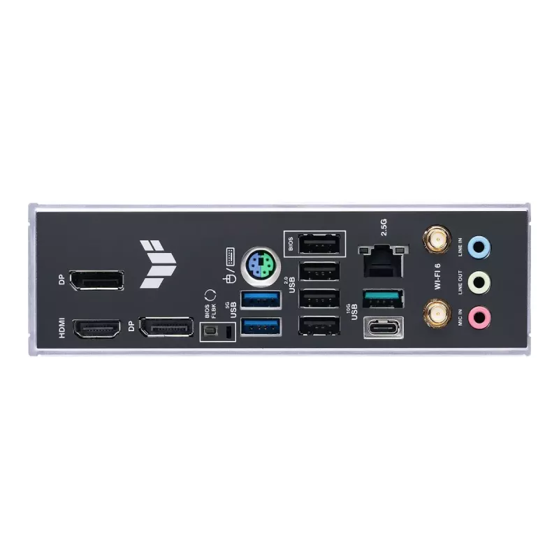 Emaplaat ASUS TUF GAMING B650M‑E WIFI, AMD B650, Socket AM5, micro ATX, DDR5, 4x DIMM, 128GB, Wi‑Fi 6, Bluetooth 5.2