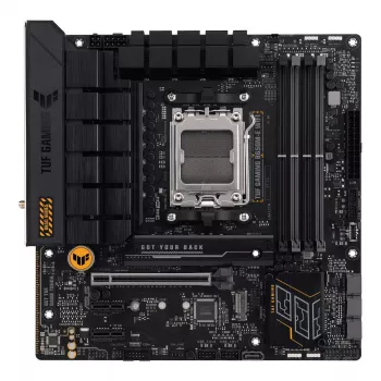 Emaplaat ASUS TUF GAMING B650M‑E WIFI, AMD B650, Socket AM5, micro ATX, DDR5, 4x DIMM, 128GB, Wi‑Fi 6, Bluetooth 5.2