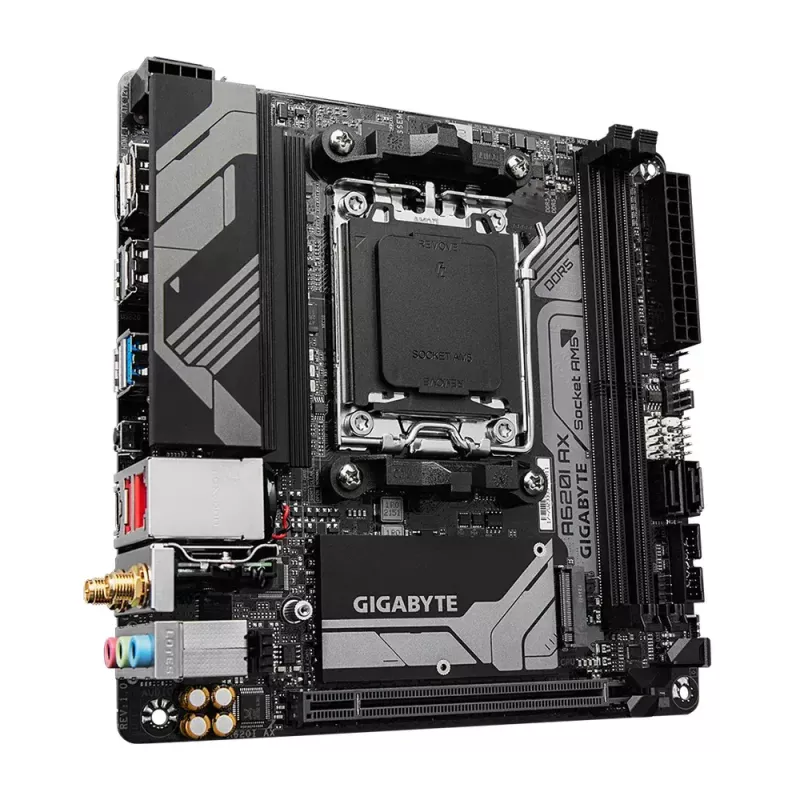 Emaplaadi GIGABYTE A620I AX, AMD A620, pesa AM5, Mini-ITX