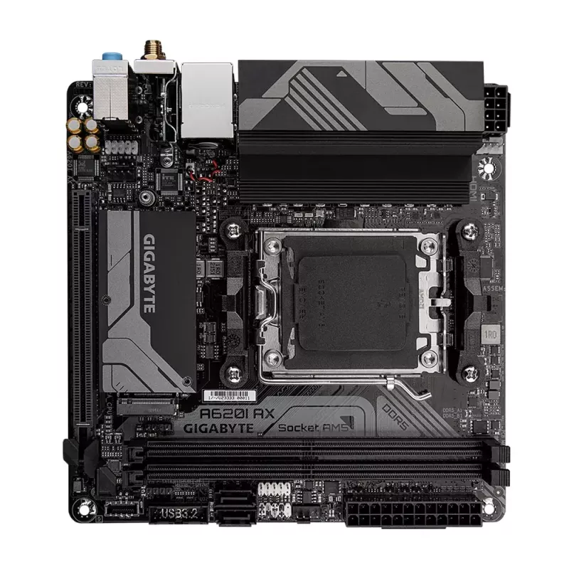 Emaplaadi GIGABYTE A620I AX, AMD A620, pesa AM5, Mini-ITX
