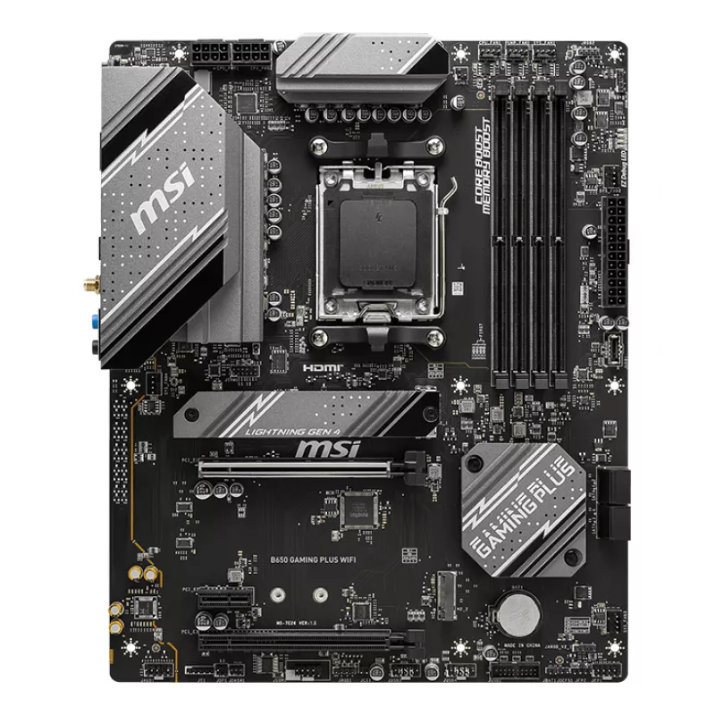 MSI B650 GAMING PLUS WIFI emaplaat AMD B650 Socket AM5 ATX