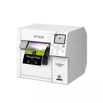 Epson CW-C4000e (bk) tindiprinteriga etiketiprinter, värviline, 1200 x 1200 DPI, 102 mm/s, juhtmega