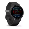 Nutikell GARMIN Vivoactive 5 Must – 42 mm korpus, AMOLED 1,2 tolli, GPS/GLONASS/Galileo, 5 ATM, optiline pulss, SpO2, 11-päevane aku