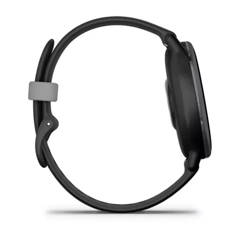 Nutikell GARMIN Vivoactive 5 Must – 42 mm korpus, AMOLED 1,2 tolli, GPS/GLONASS/Galileo, 5 ATM, optiline pulss, SpO2, 11-päevane aku