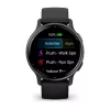 Nutikell GARMIN Vivoactive 5 Must – 42 mm korpus, AMOLED 1,2 tolli, GPS/GLONASS/Galileo, 5 ATM, optiline pulss, SpO2, 11-päevane aku