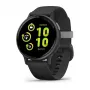 Nutikell GARMIN Vivoactive 5 Must – 42 mm korpus, AMOLED 1,2 tolli, GPS/GLONASS/Galileo, 5 ATM, optiline pulss, SpO2, 11-päevane aku