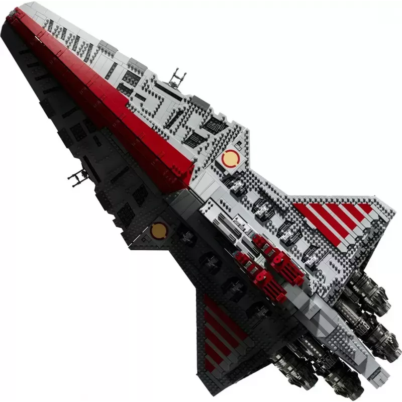 LEGO Star Wars Republic Venator Class Attack Cruiser 75367 — konstruktsioonikomplekt, 5 374 tk, 320×1 090×540 mm, 2 minifiguuri, vanus 18+