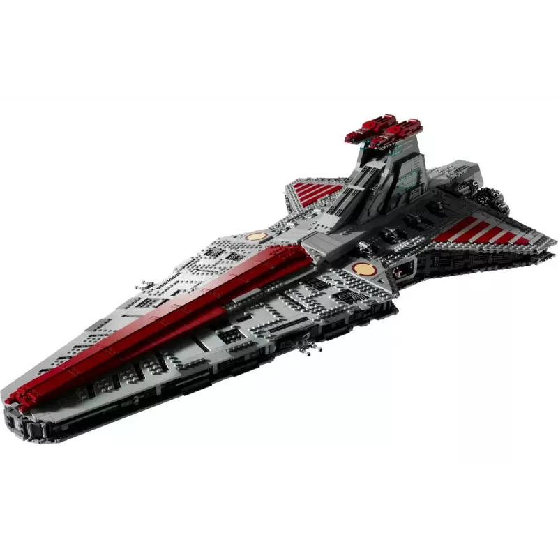 LEGO Star Wars Republic Venator Class Attack Cruiser 75367 — konstruktsioonikomplekt, 5 374 tk, 320×1 090×540 mm, 2 minifiguuri, vanus 18+