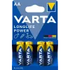 VARTA Longlife Power Mignon AA LR06 1x4