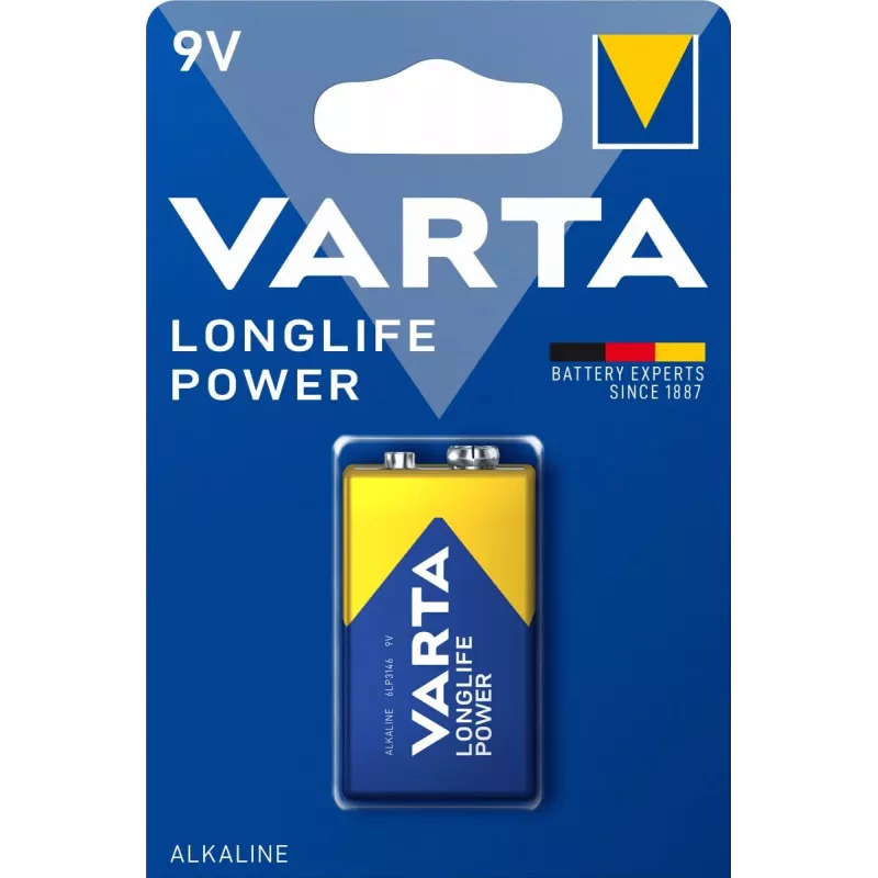 VARTA patarei Longlife Power 9v