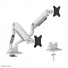 Neomounts DS70S-950WH2 Monitorivars 17-35 tolli - gaasvedru - Topfix - 180°-stop