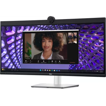 DELL P Series P3424WEB arvutimonitor 86,7 cm (34,1 tolli) 3440 x 1440 pikslit 4K Ultra HD LCD must
