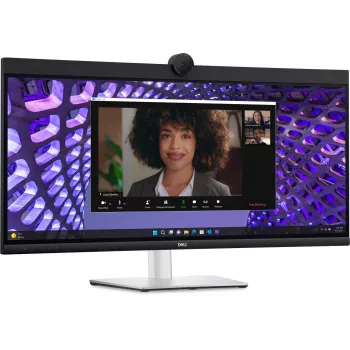 DELL P Series P3424WEB arvutimonitor 86,7 cm (34,1 tolli) 3440 x 1440 pikslit 4K Ultra HD LCD must