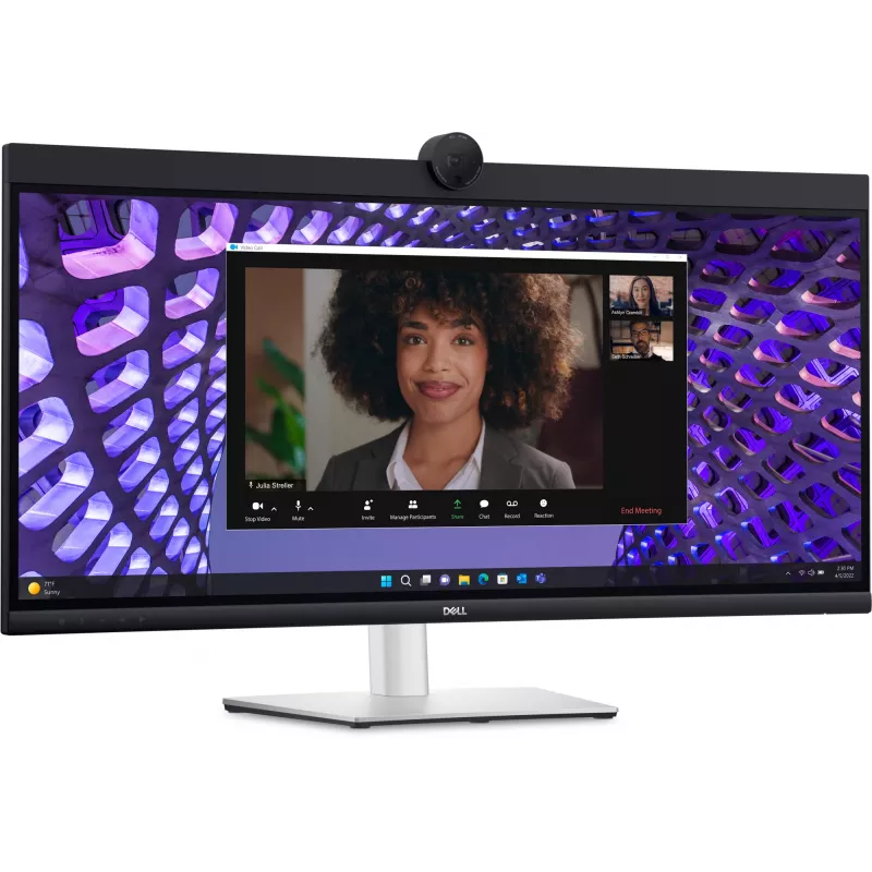 DELL P Series P3424WEB arvutimonitor 86,7 cm (34,1 tolli) 3440 x 1440 pikslit 4K Ultra HD LCD must