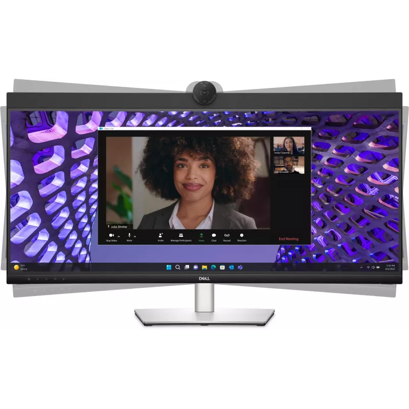 DELL P Series P3424WEB arvutimonitor 86,7 cm (34,1 tolli) 3440 x 1440 pikslit 4K Ultra HD LCD must
