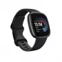 Nutikell Fitbit Versa 4 Graphite Must